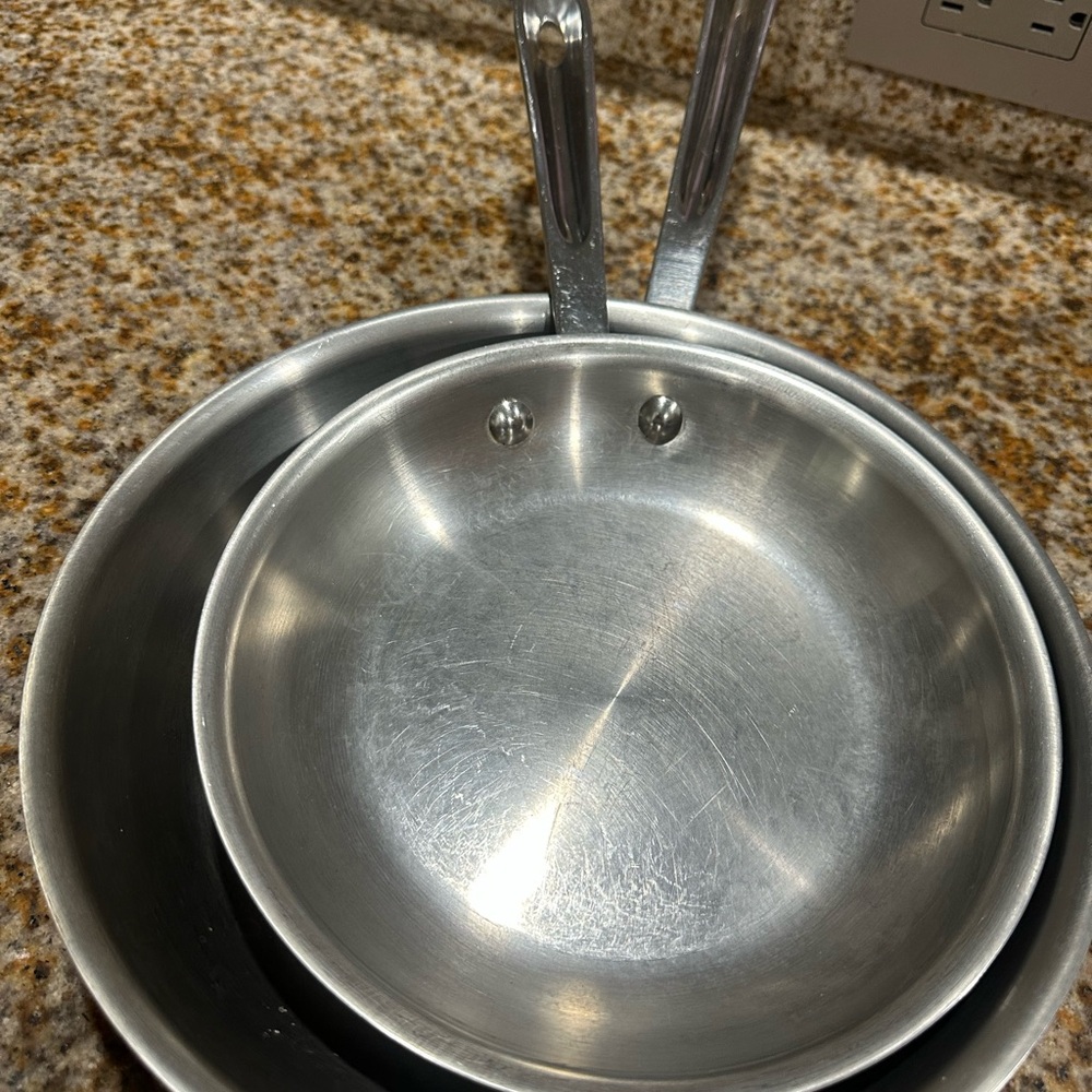 Stainless Steel Frying Pan Set D5